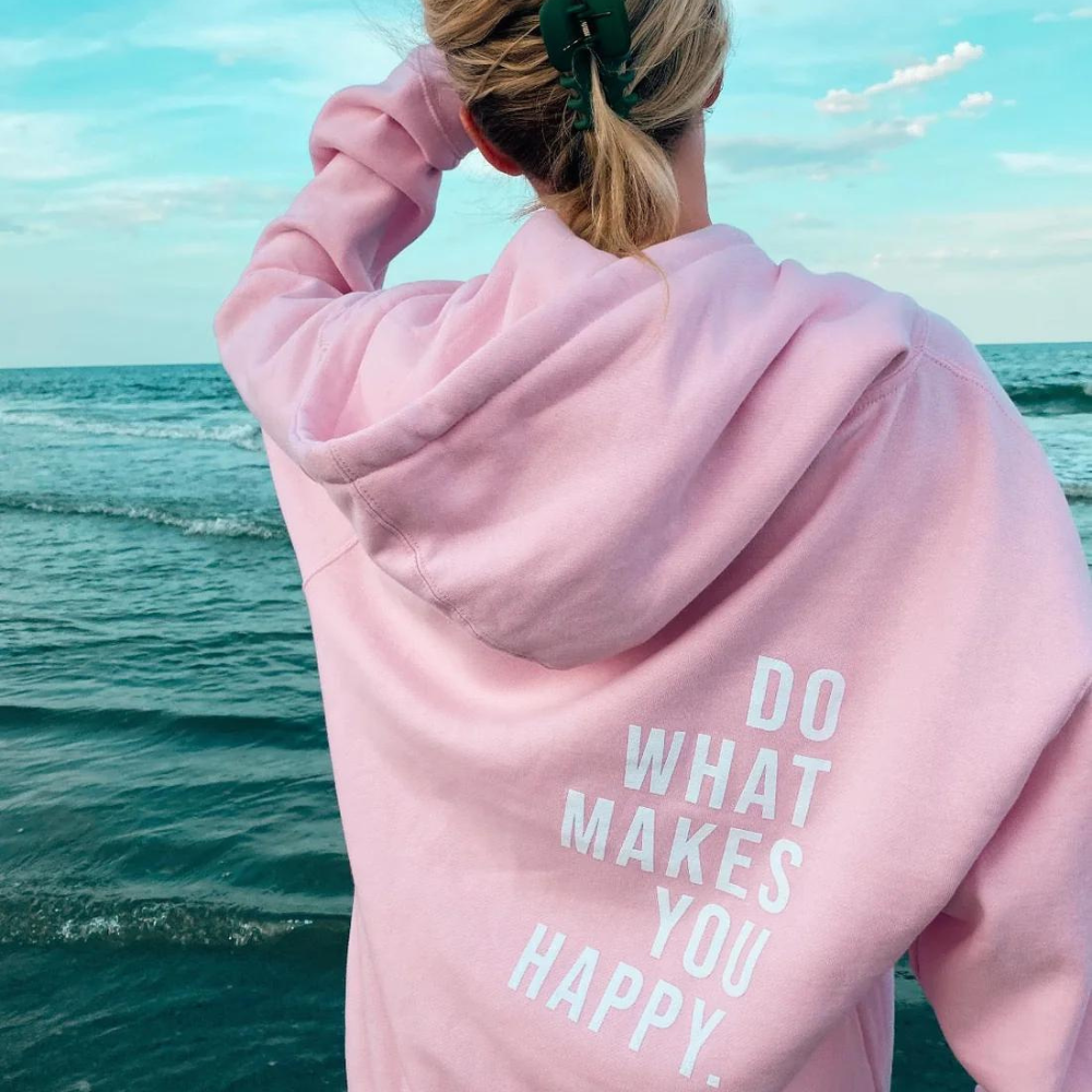 Flora - Women's Hoodie with text print