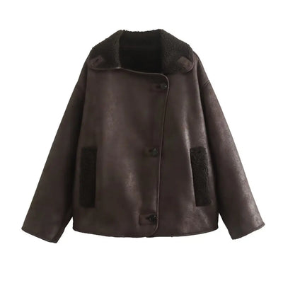Mira - Suede Jacket Vintage