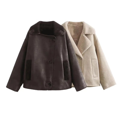 Mira - Suede Jacket Vintage