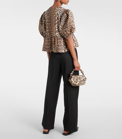 Michelle - Leopard Blouse
