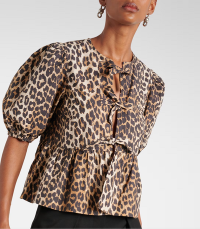 Michelle - Leopard Blouse