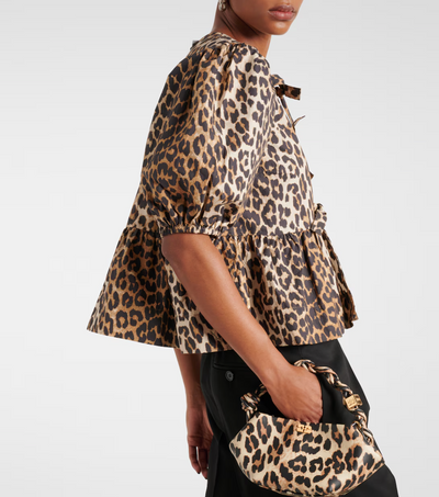 Michelle - Leopard Blouse