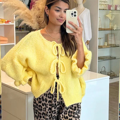 Sky - Cardigan Lace-Up
