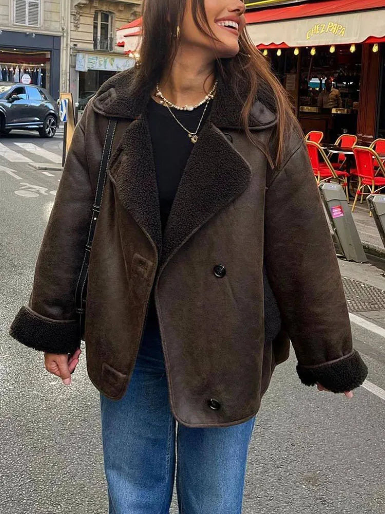 Mira - Suede Jacket Vintage