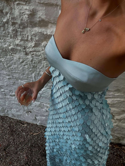 Abby - Strapless Maxi Dress