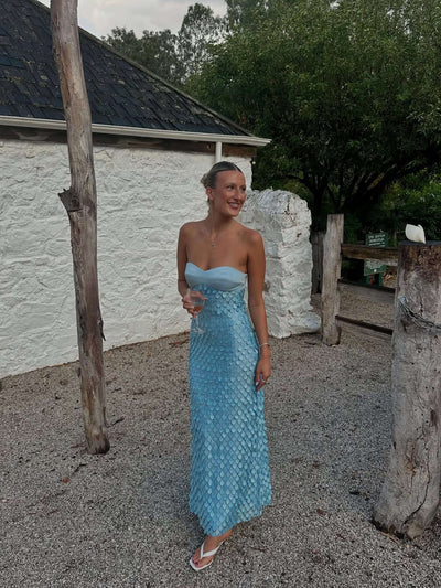 Abby - Strapless Maxi Dress