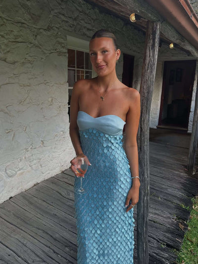 Abby - Strapless Maxi Dress