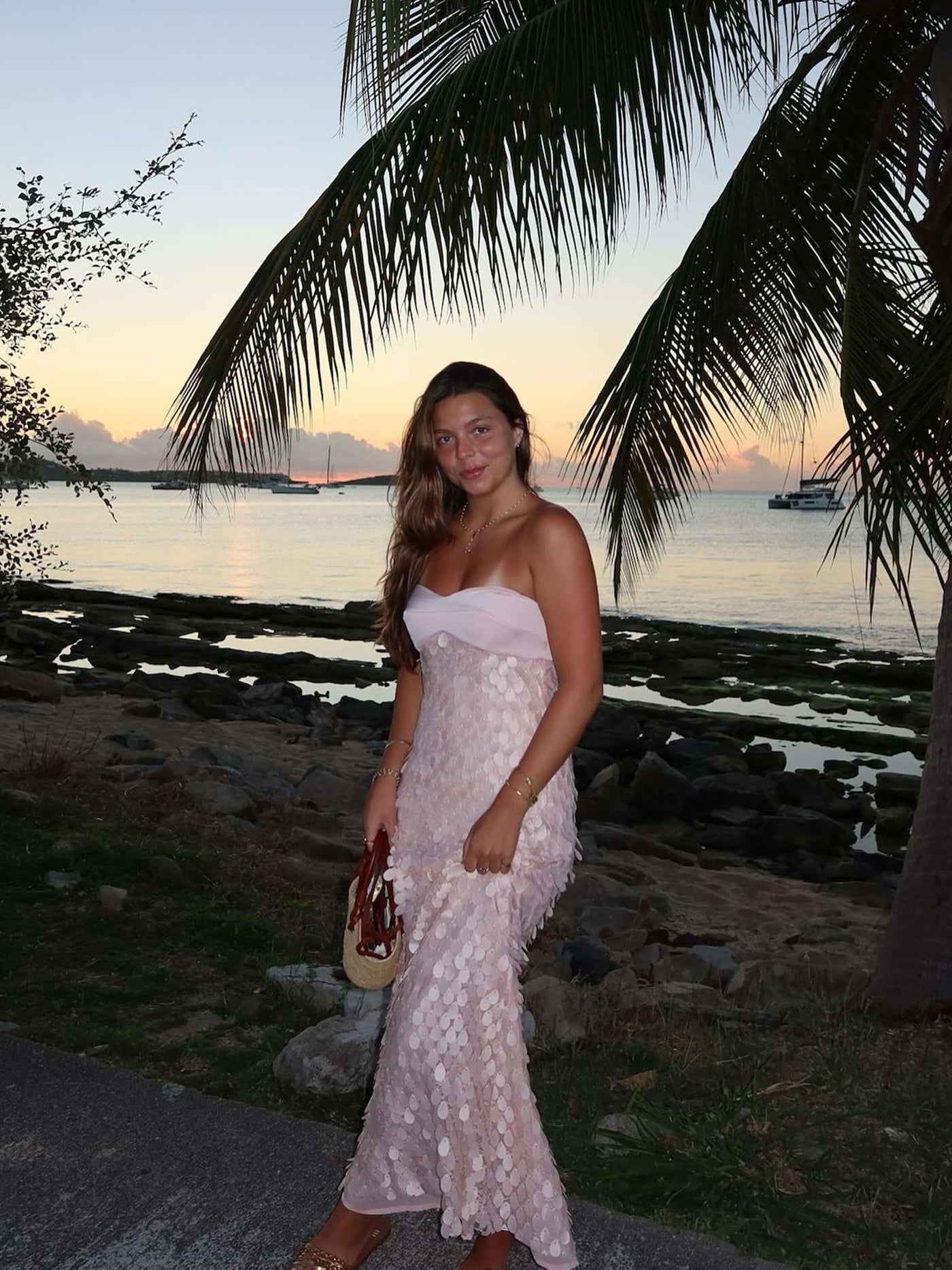Abby - Strapless Maxi Dress