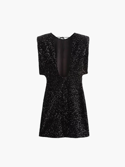 Katie - Glitter Mini Dress