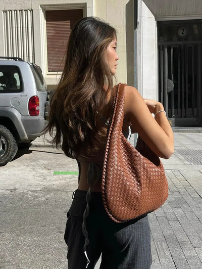 Lynn - Woven bag XL