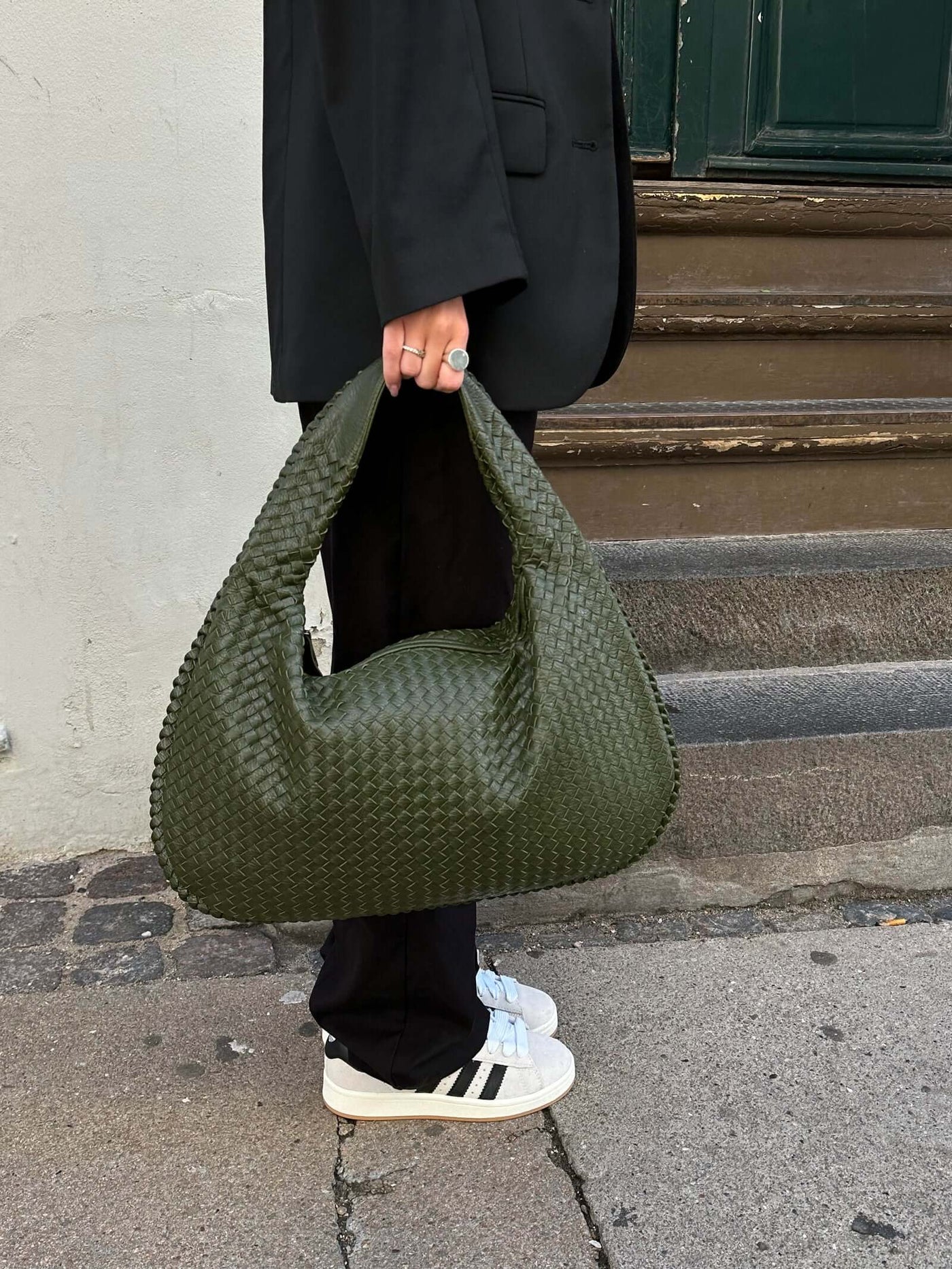 Lynn - Woven bag XL