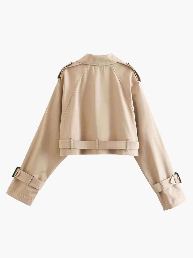 Nena - Cropped Trench Coat
