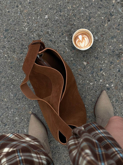 Lessly - Faux Suede Bag