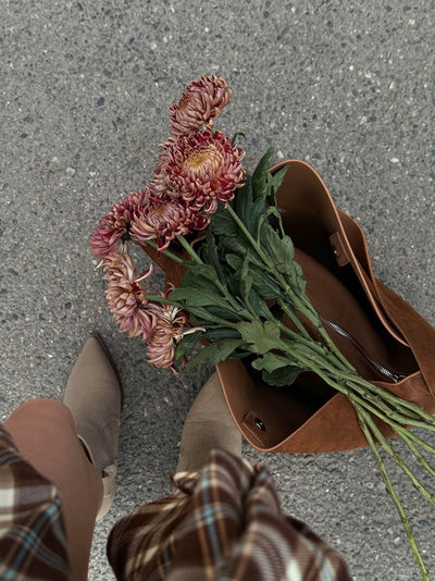 Lessly - Faux Suede Bag