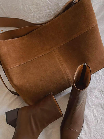 Lessly - Faux Suede Bag
