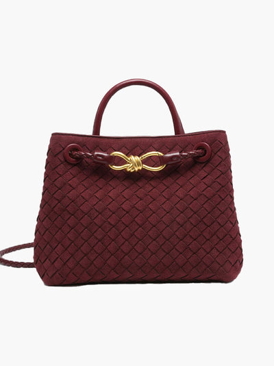 Lucia - Faux Suede Bag