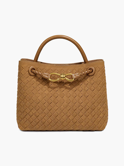 Lucia - Faux Suede Bag