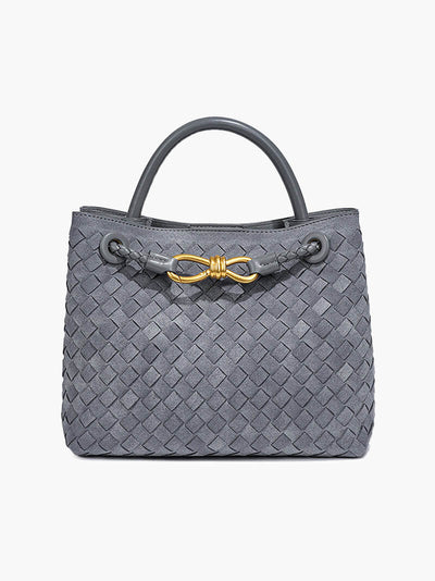 Lucia - Faux Suede Bag