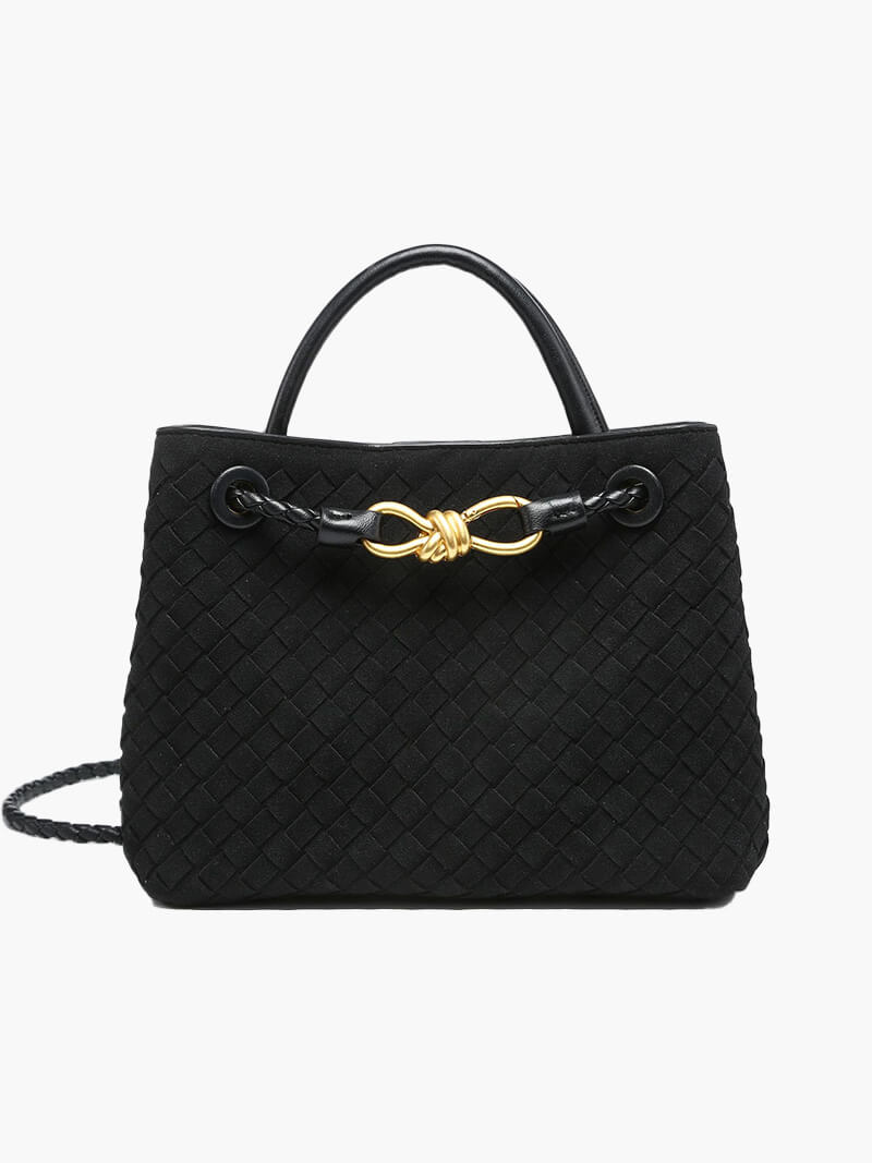Lucia - Faux Suede Bag