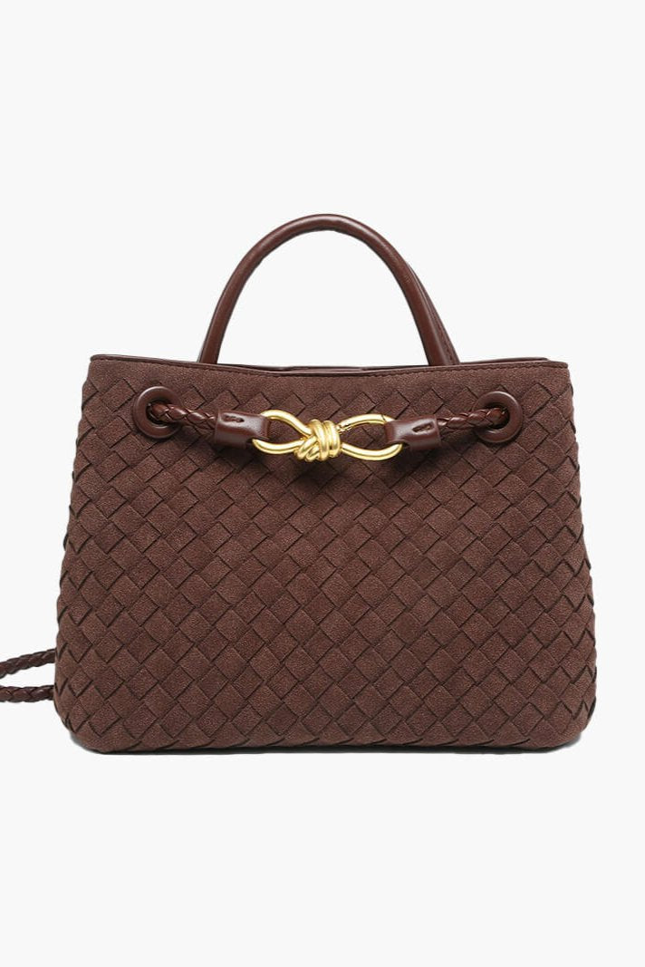 Lucia - Faux Suede Bag