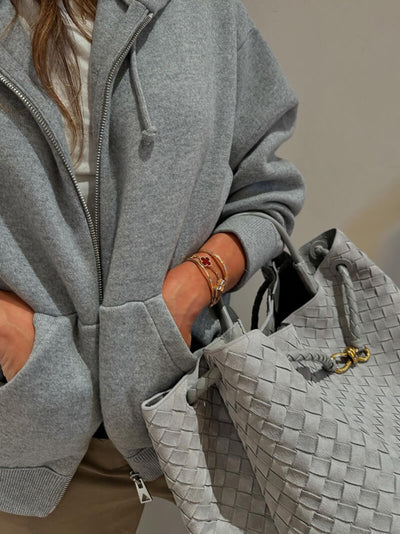 Lucia - Faux Suede Bag