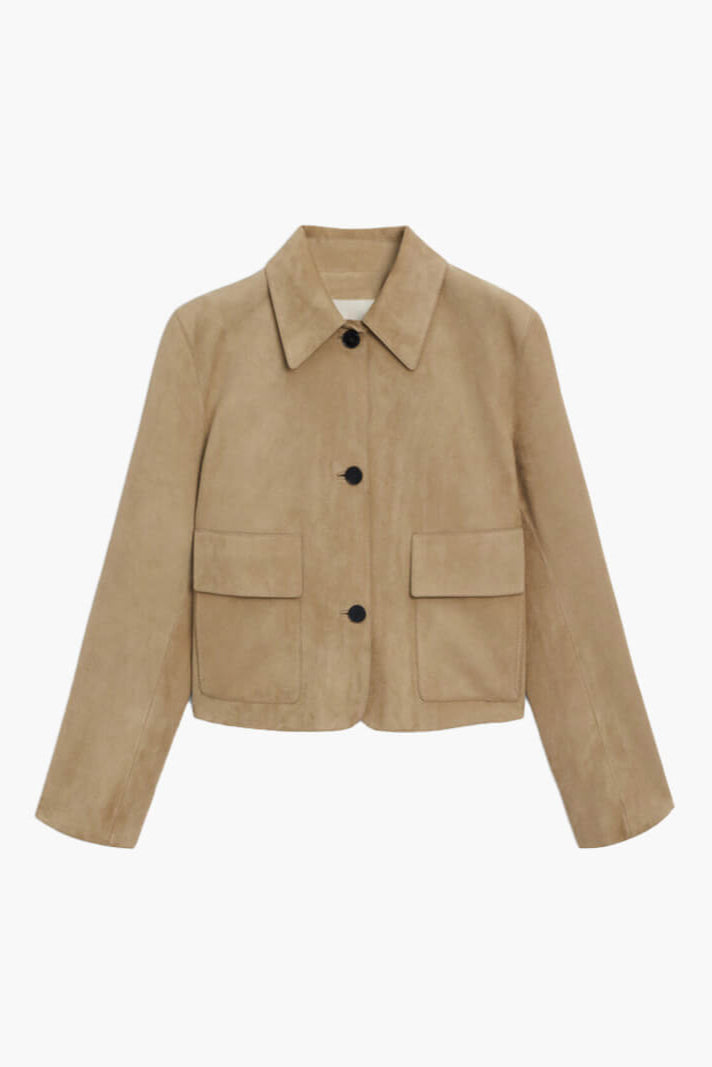 Miley - Faux Suede Jacket