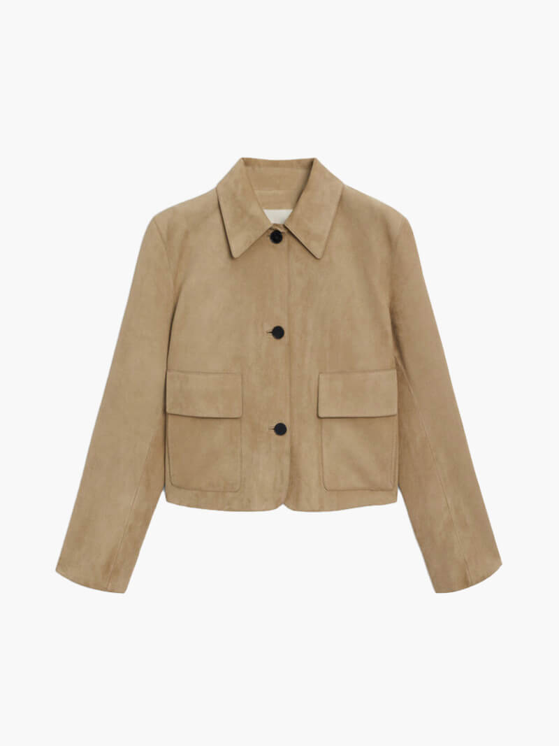 Miley - Faux Suede Jacket