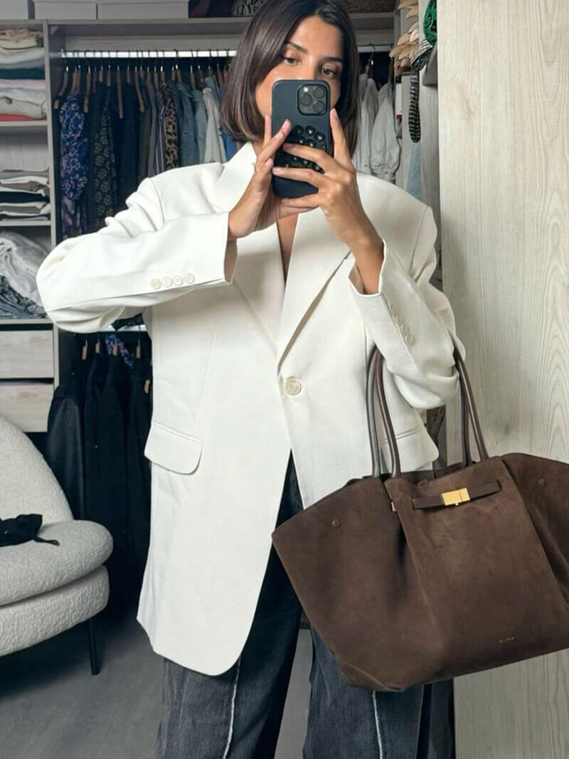 Melanie - Suede Bag