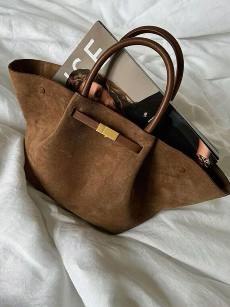 Melanie - Suede Bag