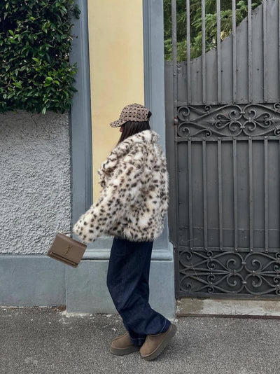 Livia - Leopard Print Jacket