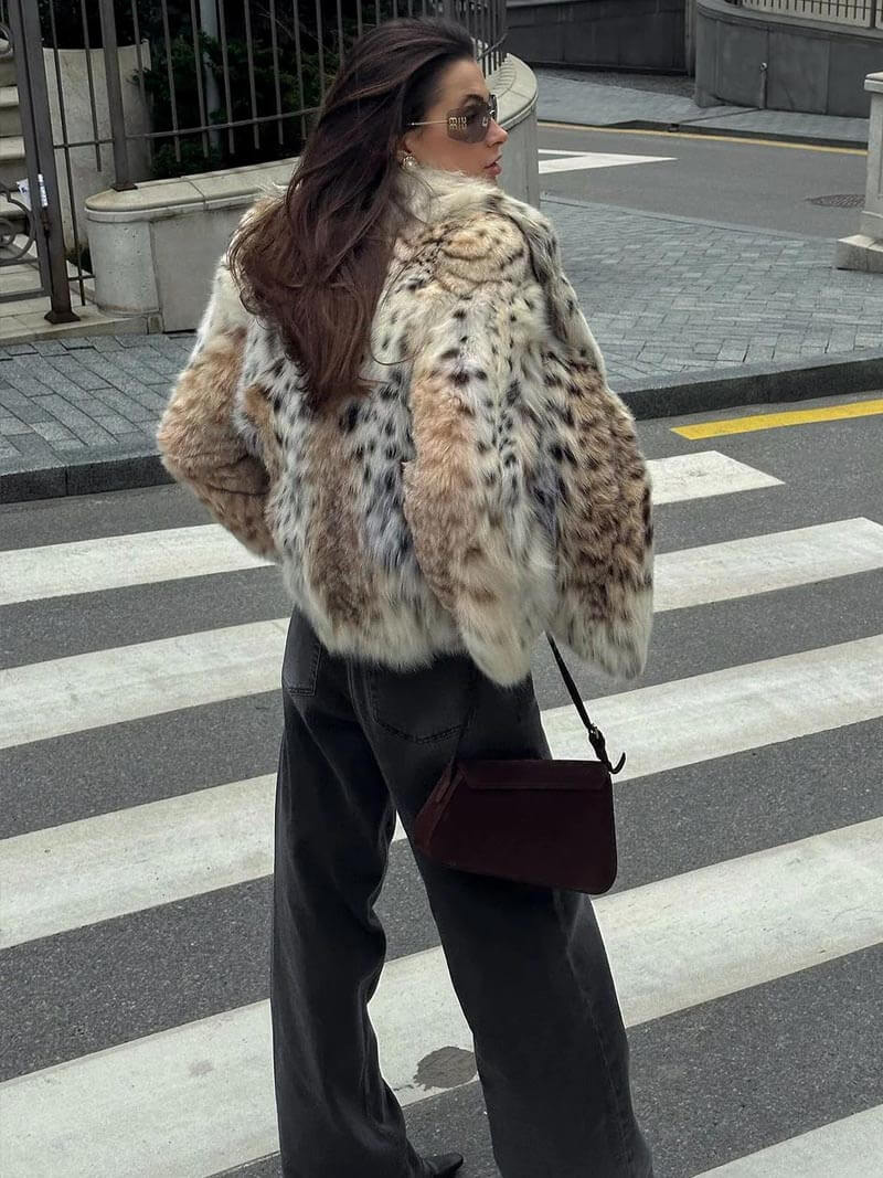 Livia - Leopard Print Jacket