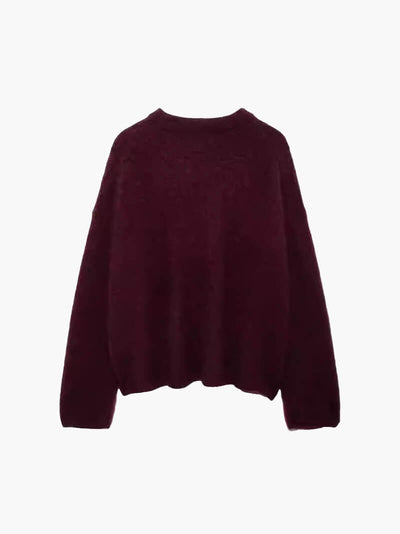 Ellen - Sweater Burgundy