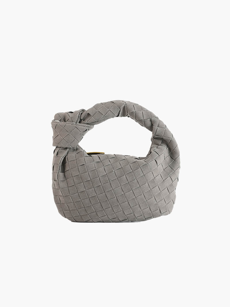 Mila - Woven Bag Mini Suede