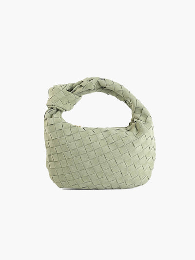 Mila - Woven Bag Mini Suede