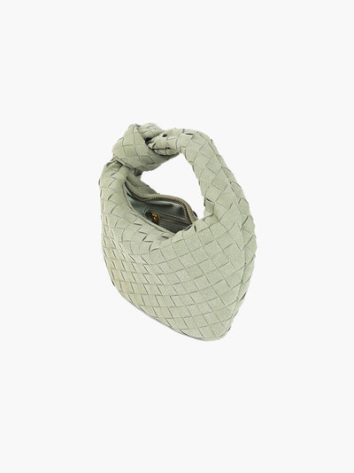 Mila - Woven Bag Mini Suede