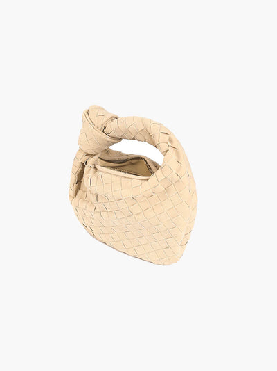 Mila - Woven Bag Mini Suede