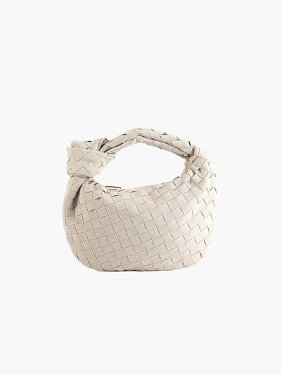 Mila - Woven Bag Mini Suede