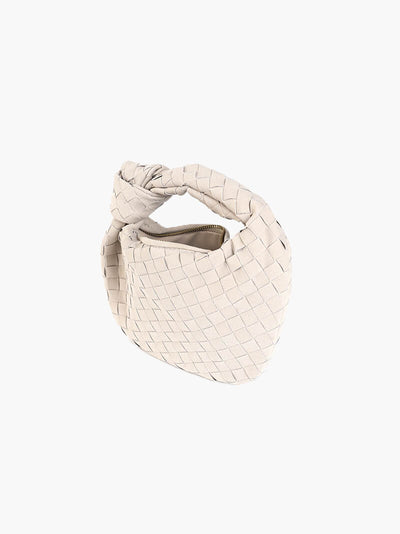 Mila - Woven Bag Mini Suede