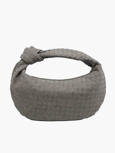June - Woven Bag Suede Medium