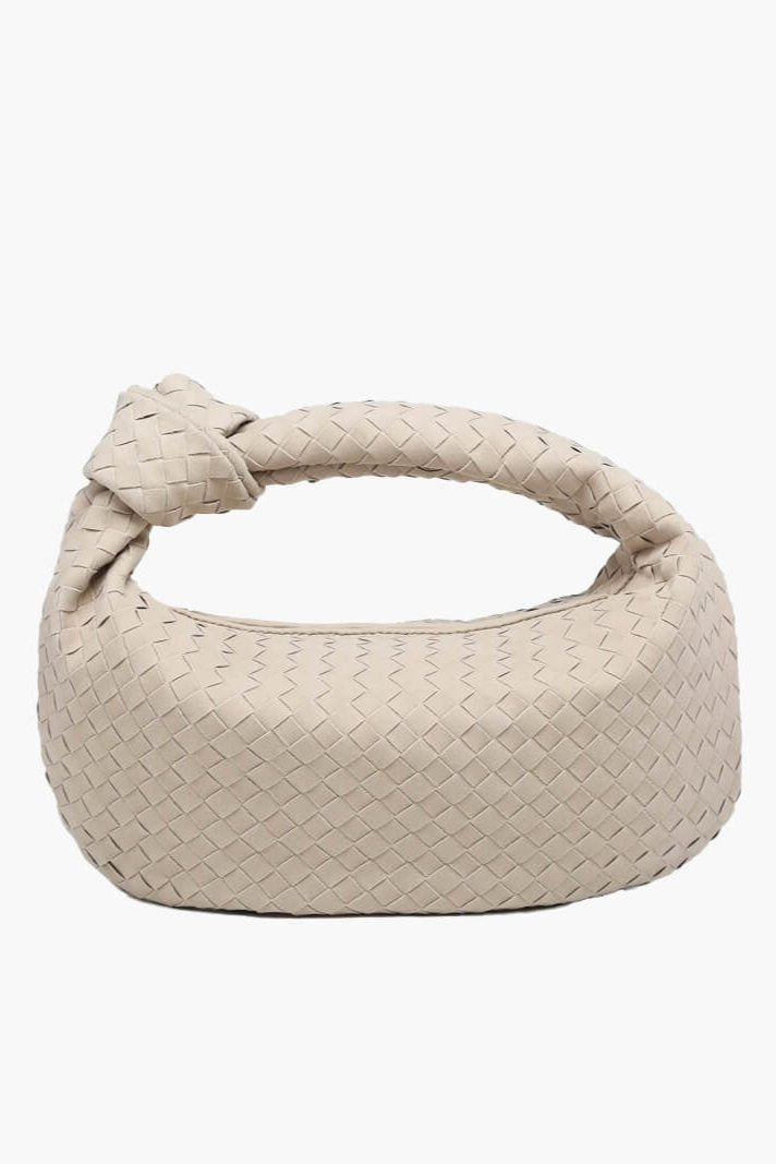 June - Woven Bag Suede Medium