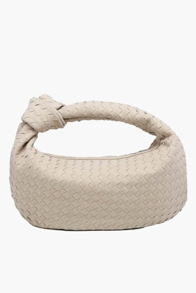 June - Woven Bag Suede Medium