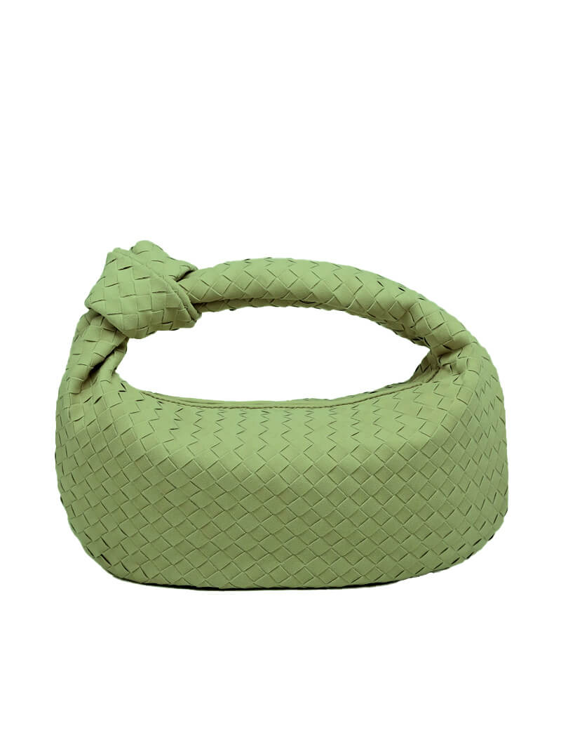 June - Woven Bag Suede Medium