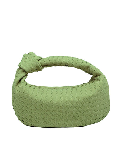 June - Woven Bag Suede Medium