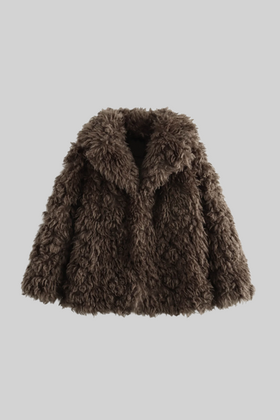 Alysha - Oversized Faux Fur Coat