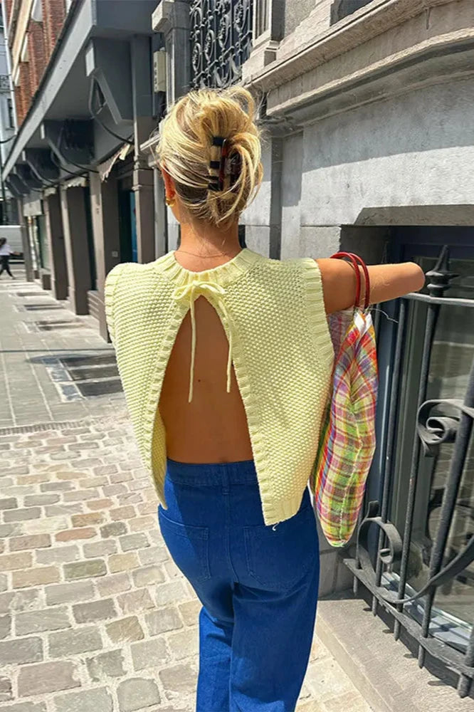 Olivia - Knit Top Pull-Over