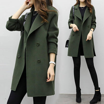 Kylie - Elegant Long Coat