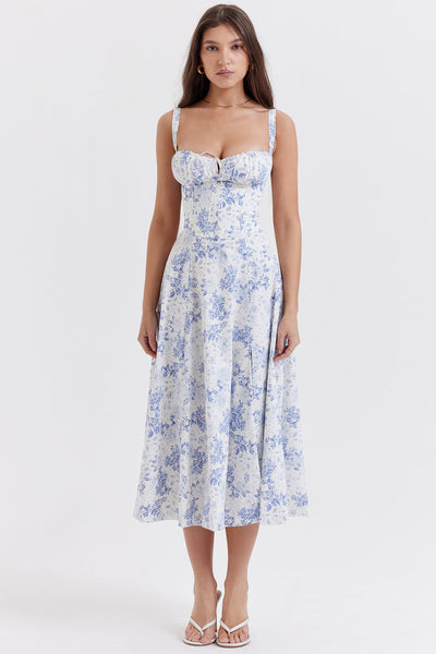 Marly - Floral Midi Dress