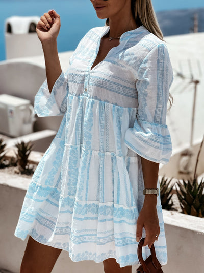 Lindsey - Boho Mini Dress