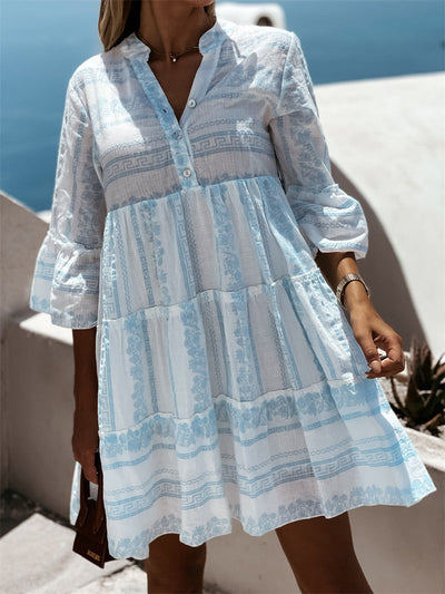 Lindsey - Boho Mini Dress