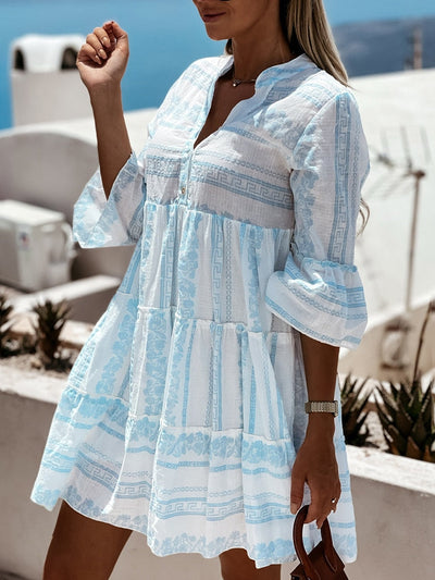 Lindsey - Boho Mini Dress